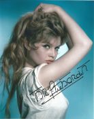 Brigitte Bardot signed 10x8 colour photo. Brigitte Anne-Marie Bardot ( born 28 September 1934),