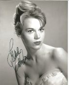 Jane Fonda signed 10x8 rare stunning black and white photo. Jane Seymour Fonda (born December 21,