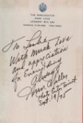 Ann Miller signed hardback book titled Millers High Life signed inside title page dedicated lot is