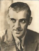 Boris Karloff signed 10x8 sepia photo. English actor who starred as Frankenstein’s monster in the
