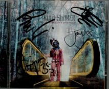 Kula Shaker multi signed Peasants, Pigs and Astronauts cd sleeve signed by all four band members