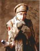 Tony Robinson signed Blackadder Goes Forth 10x8 colour photo. Sir Anthony Robinson (born 15 August