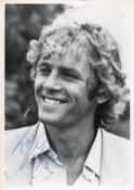 Paul Nicholas signed 7x5 black and white photo. Good condition Est.