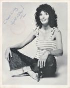 Marti Caine signed 10x8 black and white photo. Dedicated. Good condition Est.