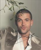 Shayne Ward signed 10x8 colour photo. Good condition. All autographs come with a Certificate of
