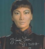 Star Wars Actor, Kamay Lau signed 10x8 colour photograph. Lau is a model and actress from London,