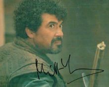 Miltos Yerolemou signed 10x8 colour photo. Good condition. All autographs come with a Certificate of