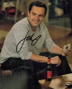 Actor, Jake Johnson signed 10x8 colour photograph. Johnson (born May 28, 1978) is an American actor,