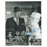 Actor, George Cole signed 10x8 black and white photograph. Cole, OBE (22 April 1925 - 5 August 2015)