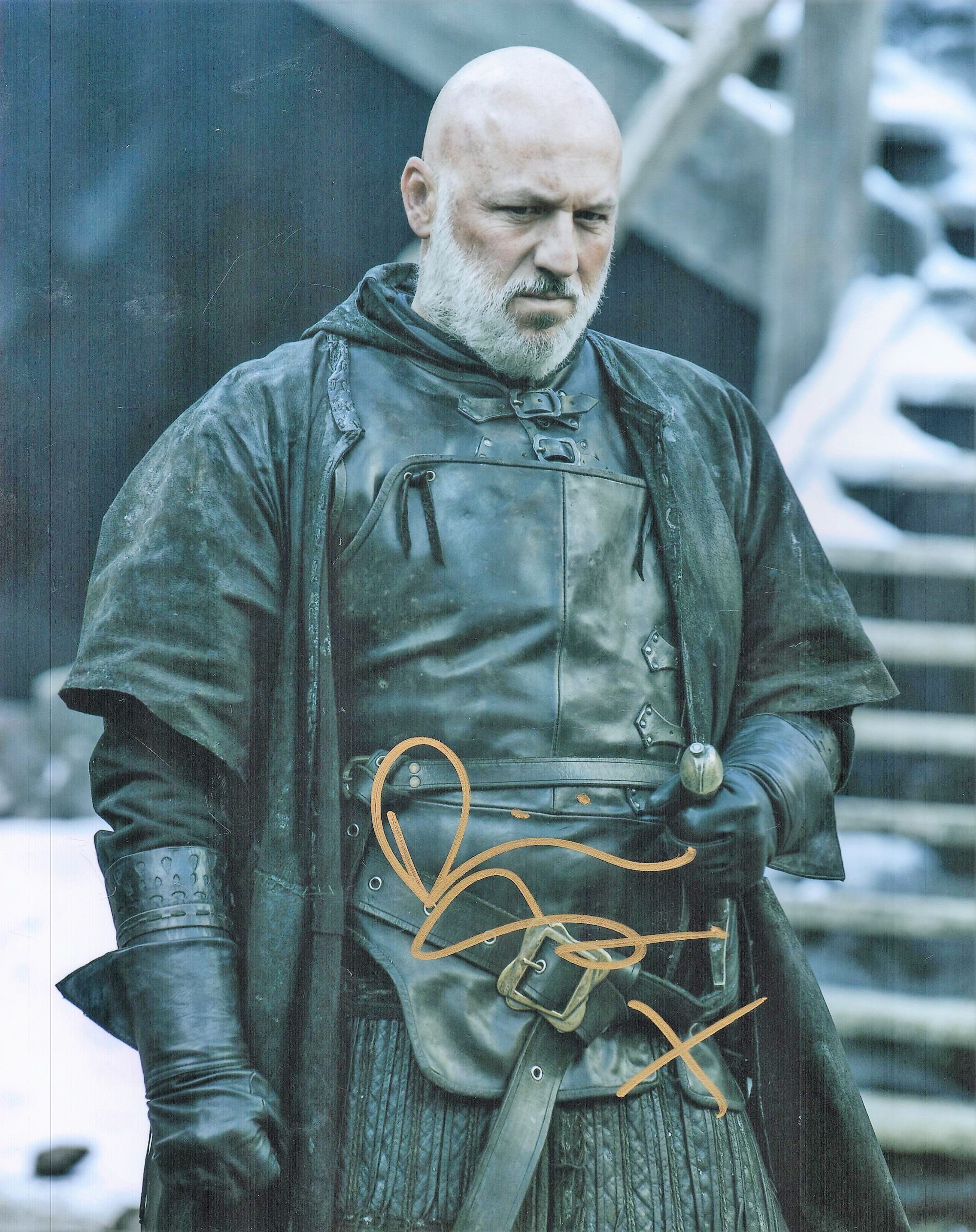 Dominic Carter signed 10x8 colour photo. Good condition. All autographs come with a Certificate of