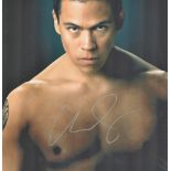 Twilight Actor, Chaske Spencer signed 10x8 colour photograph pictured during his role as Sam Uley in