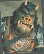 Star Wars Actor, Simon Williamson signed 10x8 colour photograph. Williamson was the puppeteer for