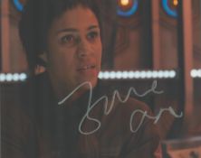 Doctor Who Actor, Zawe Ashton signed 10x8 colour photograph. Ashton FRSL (born 25 July 1984) is an