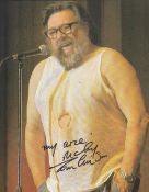 Actor and Comedian, Ricky Tomlinson signed 10x8 colour photograph. Tomlinson (born 26 September