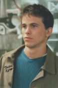 Actor, Jason Ritter signed 12x8 colour photograph. Ritter (born February 17, 1980) is an American