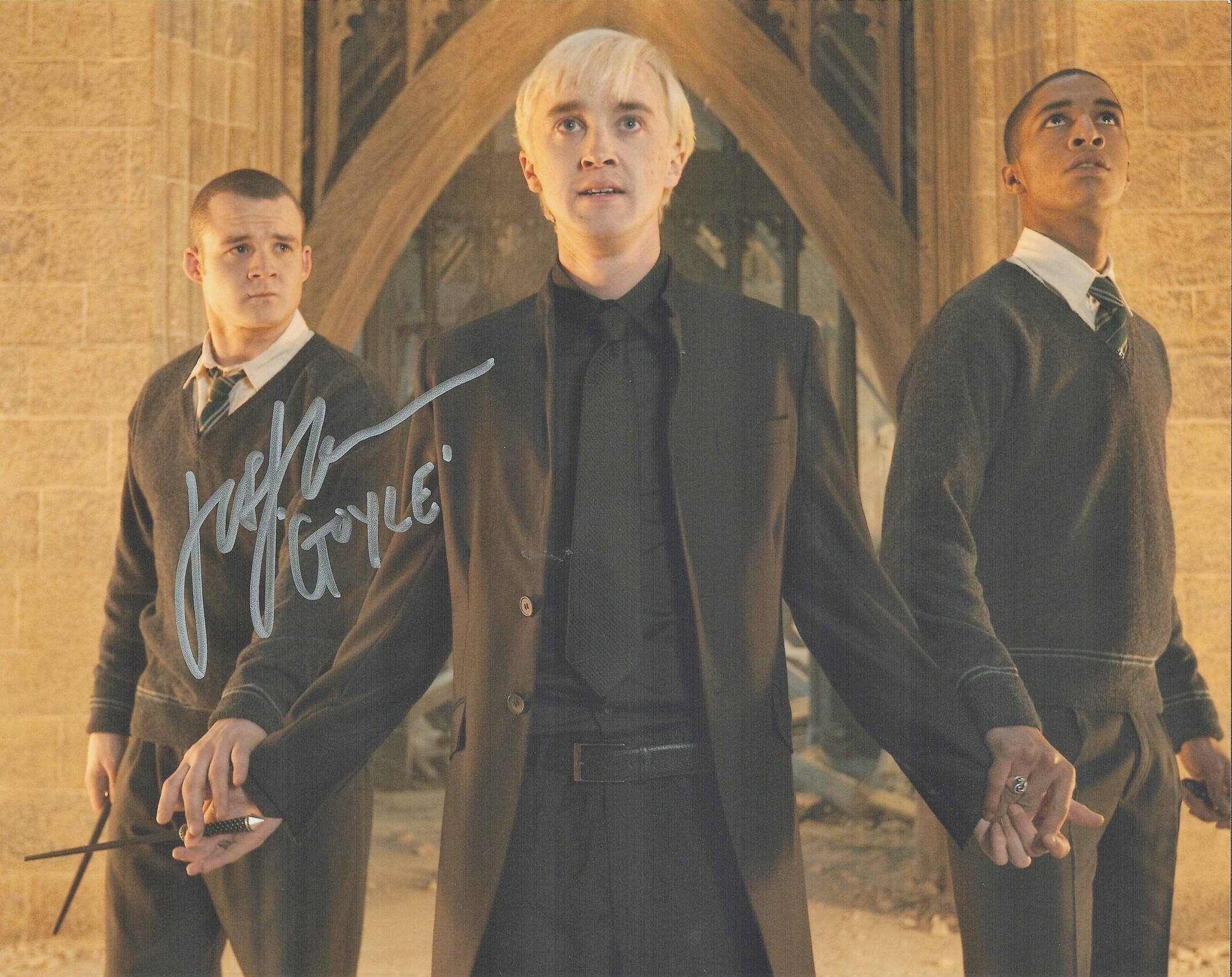 Harry Potter Actor, Josh Herdman signed 10x8 colour photograph pictured during a scene playing his