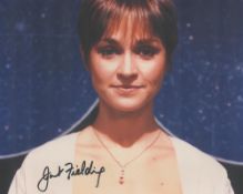 Doctor Who Actor, Janet Fielding signed 10x8 colour photograph. Fielding is an Australian actress
