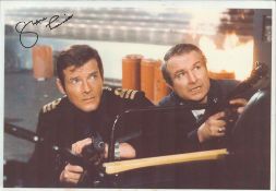 Actor, Shane Rimmer signed 12x8 James Bond colour photograph. Rimmer was a Canadian actor who played