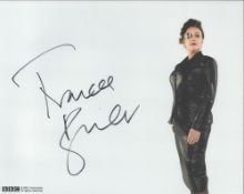 Doctor Who Actor, Frances Barber signed 10x8 colour promo photograph pictured during her role as