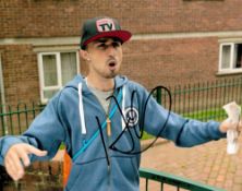 Anuvahood Actor, Adam Deacon signed 10x8 colour photograph pictured as he plays Kenneth in 2011