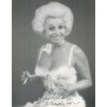 Barbara Windsor signed 10x8 black and white photo. Good condition. All autographs come with a