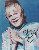 Star Trek Actor, Ethan Phillips signed 10x8 colour photograph pictured during his role as Neelix