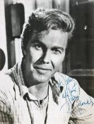 Harve Presnell American Actor Signed 9.5x7 B/W Photo. To Peter. Good condition. All autographs