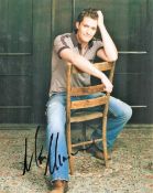 Actor and Dancer, Matthew Morrison signed 10x8 colour photograph. Morrison (born October 30, 1978)