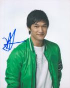 Harry Shum Jr American Actor Best Known For Starring In The TV Series Glee. Signed 10x8 Colour
