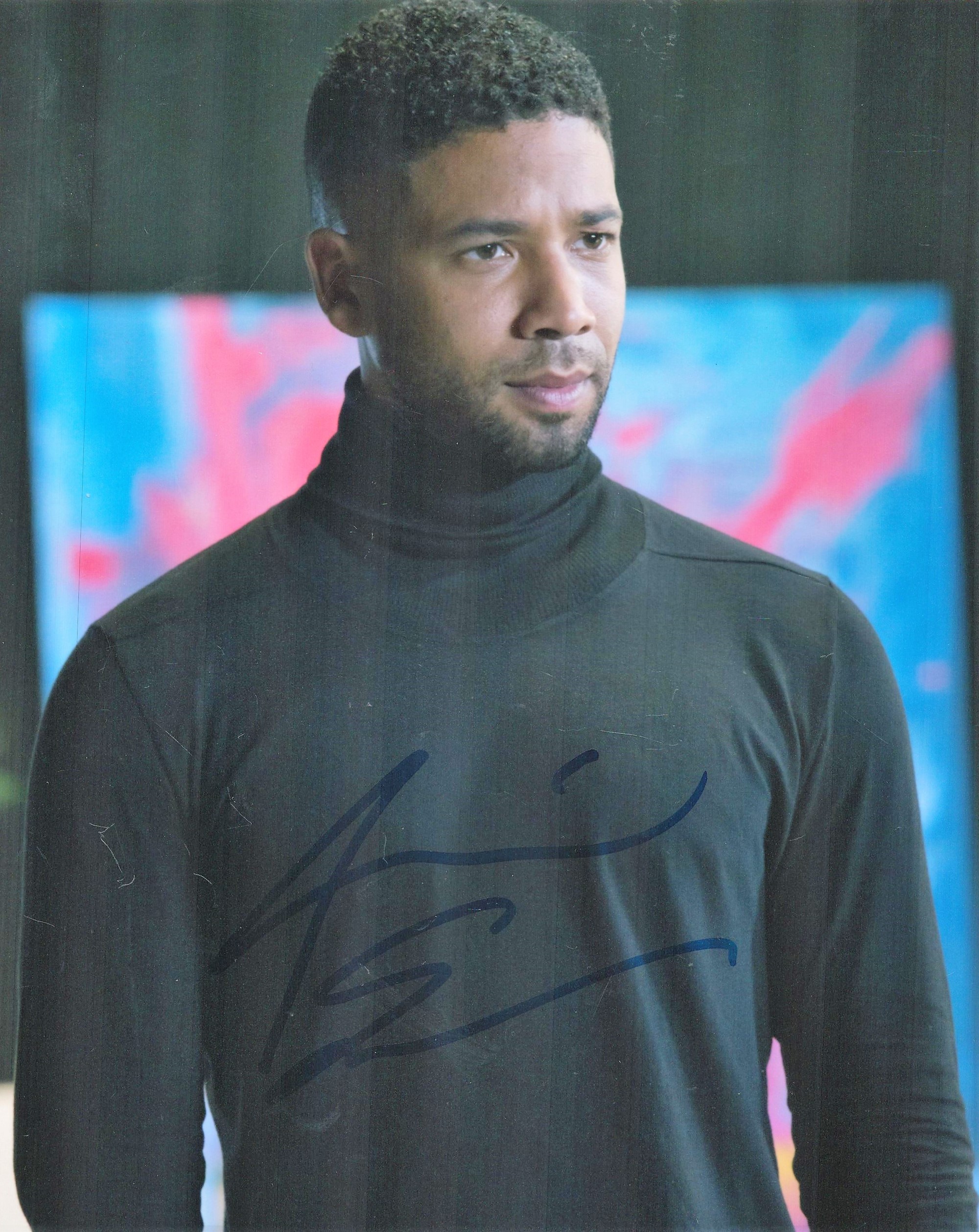 Jussie Smollett American Actor Best Known For Starring In TV Series Empire. Signed 10x8 Colour