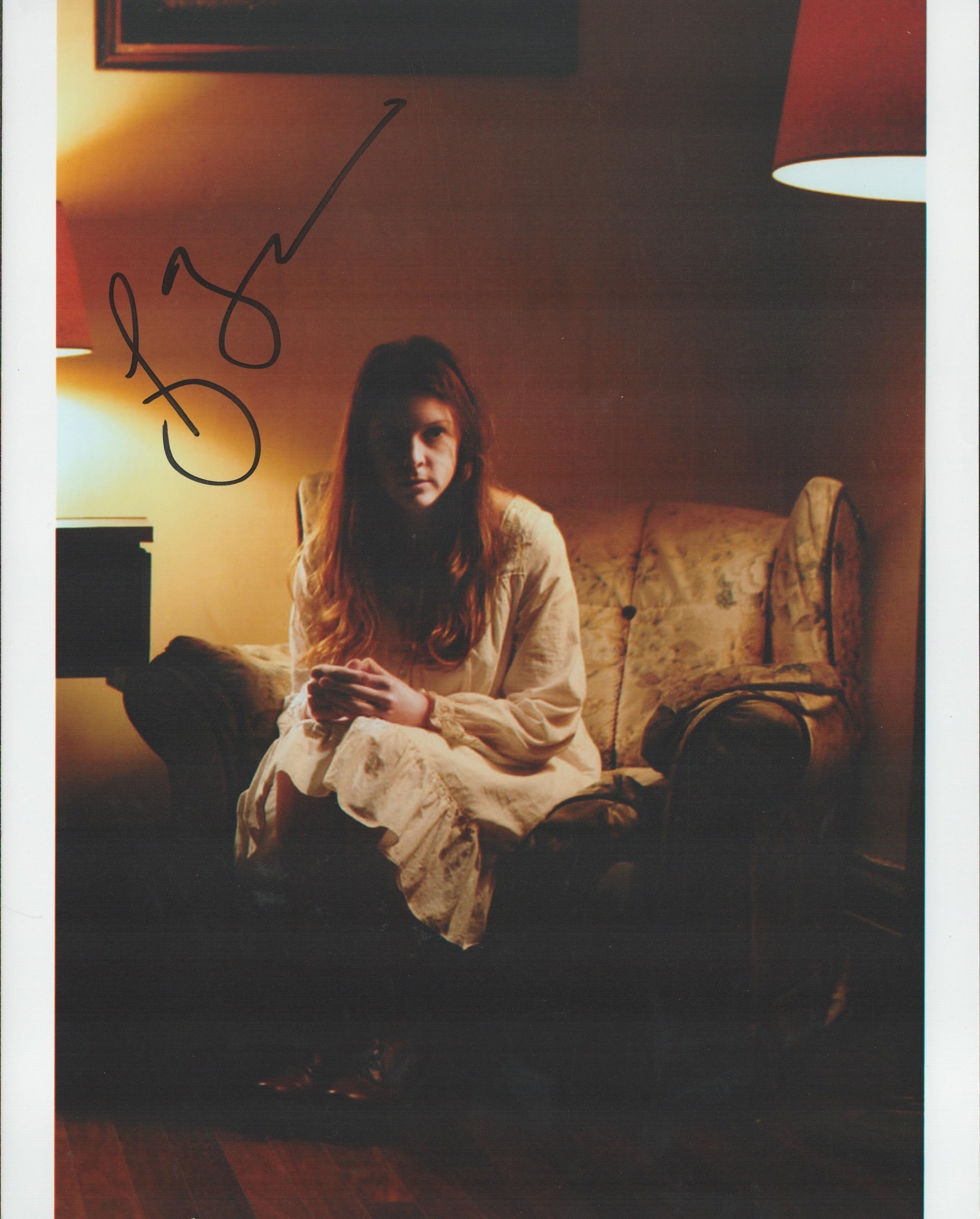 Actor, Ashley Bell signed 10x8 colour photograph. Bell is an American actress. She is known for