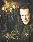 Twilight Actor, Christopher Heyerdahl signed 10x8 colour montage photograph pictured during his role