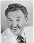 Eddie Bracken American Actor Signed 10x8 B/W Photo. Good condition. All autographs come with a