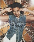 Jordin Sparks signed 10x8 colour photo. Good condition. All autographs come with a Certificate of