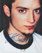 Actor, Elijah Wood signed 10x8 colour photograph. Wood (born January 28, 1981) is an American