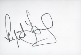 Rupert Young British Actor Who Starred In TV Series Merlin 6x4 Signature Piece. Good condition.