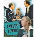 Actor, Ken Campbell signed Fawlty Towers 10x8 colour photograph pictured during his role in the