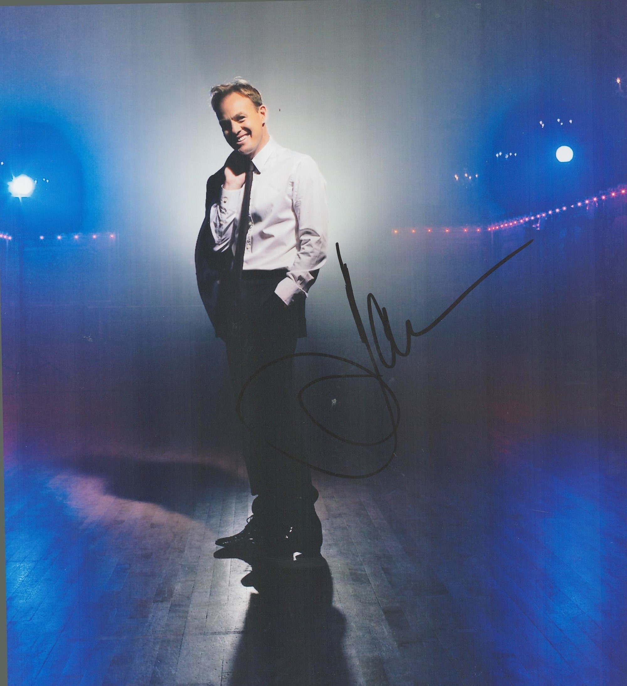 Jason Donovan signed 10x8 colour photo. Good condition. All autographs come with a Certificate of