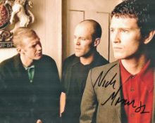 Actor, Nick Moran signed 10x8 colour photograph. Moran (born 23 December 1968 or 1969, sources