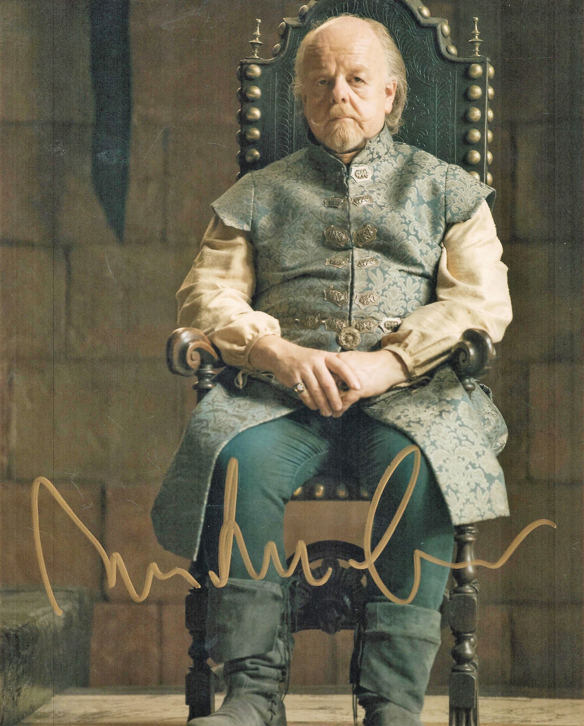 Roger Ashton Griffiths signed 10x8 colour photo. Good condition. All autographs come with a