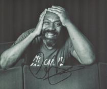 Lenny Henry British Comedian And Actor Signed 10x8 B/W Photo. Good condition. All autographs come