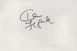 Tara Fitzgerald British TV And Film Actress 6x4 Signature Piece On White Paper. Good condition.