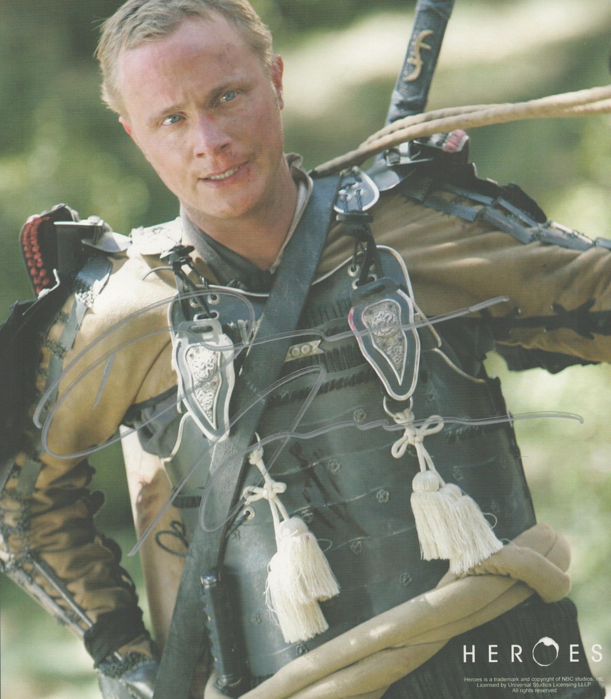 David Anders American Stage And Television Actor 10x8 Signed Colour Photo From The Series Heroes.