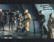 Star Wars Actor, Catherine Munroe signed 10x8 colour photograph. Munroe, known in the credits as