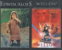 Edwin Alofs Signed 10x8 Colour Photo From The Film Willow. Good condition. All autographs come