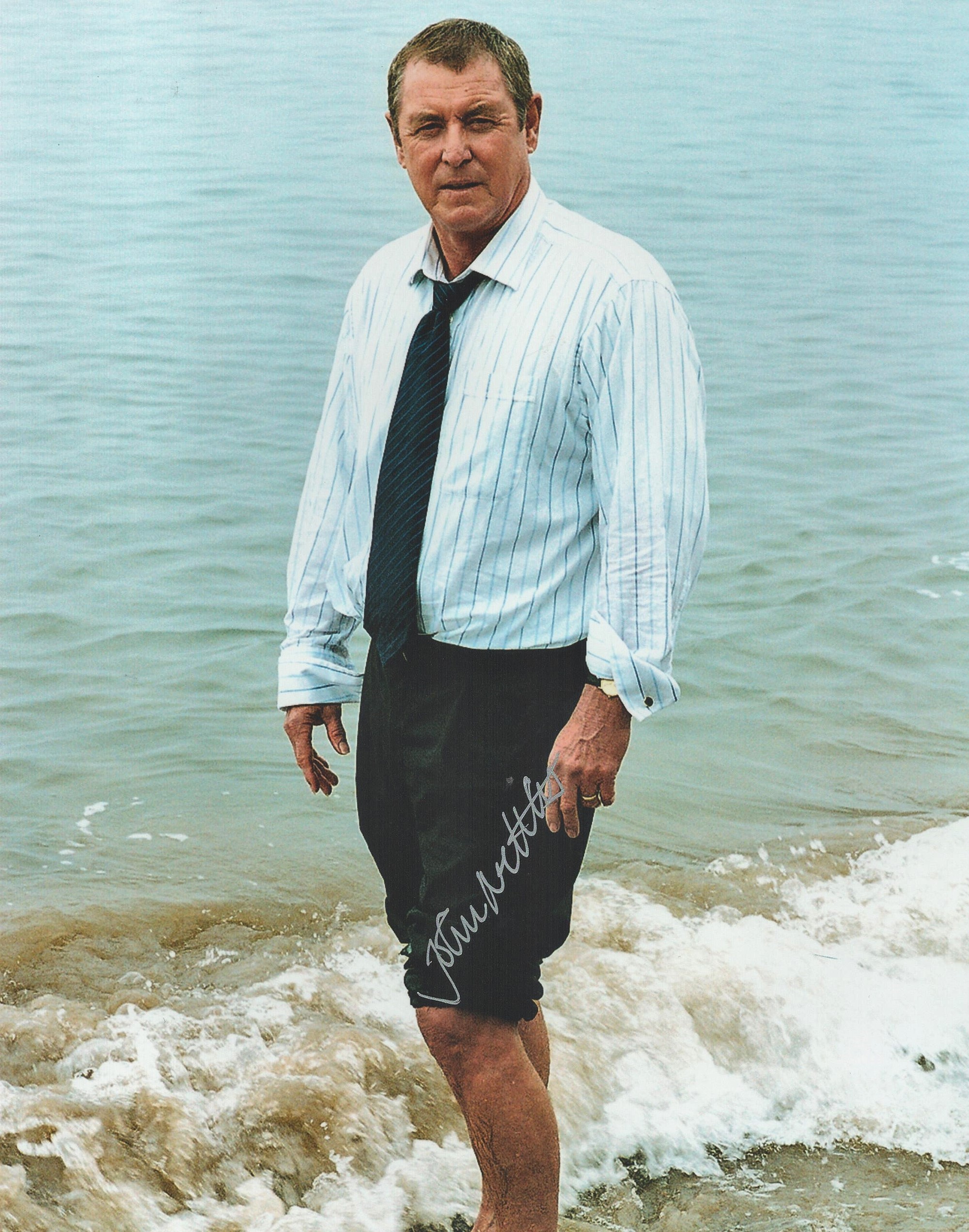 Actor, John Nettles signed 10x8 colour photograph. Nettles, OBE, (born 11 October 1943) is an