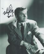 Actor, Mickey Rooney signed 10x8 black and white photograph. Rooney (born Joseph Yule Jr.; September
