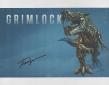 Tom Wyner American Actor Signed 10x8 Colour Photo Voices The Character Grimlock In The Cartoon