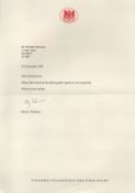 Shirley Williams British Politician Signed Typed Letter On House Of Lords Letterhead Replying To