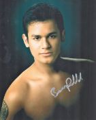 Twilight Actor, Bronson Pelletier signed 10x8 colour photograph pictured during his role as Jared